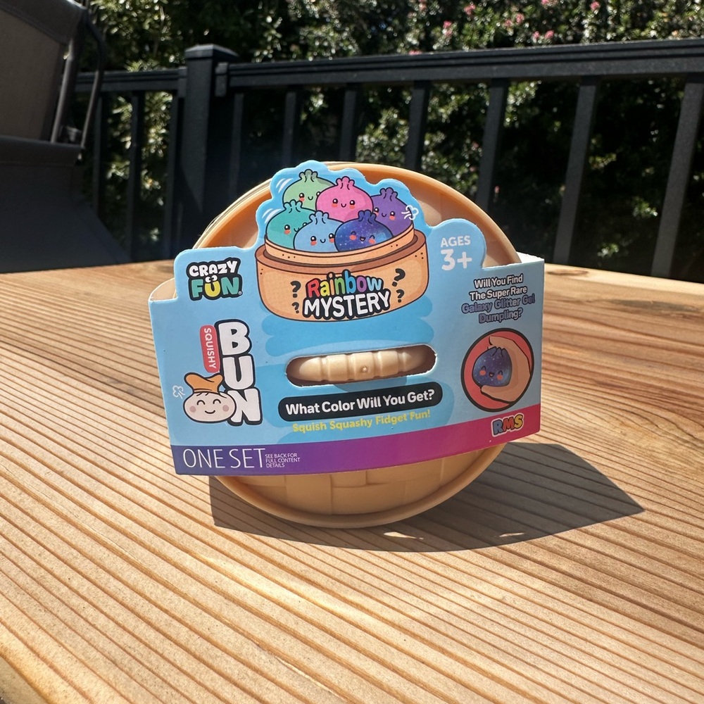 Rainbow Mystery Squishy Bun Toy